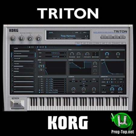 Клавишный синтезатор - KORG - TRITON 1.0.0 STANDALONE, VSTi (x64)