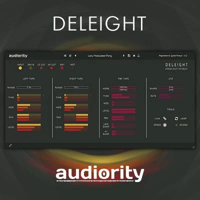 Процессор задержки сигнала Audiority - Deleight 1.3.0 VST, VST3, AAX (x64)