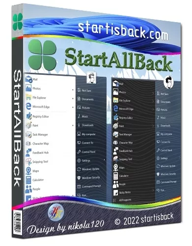 Пуск для Windows 11 StartAllBack 3.8.2 RePack by elchupacabra
