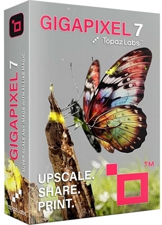 Topaz Gigapixel AI 7.2.3 + models Portable by 7997