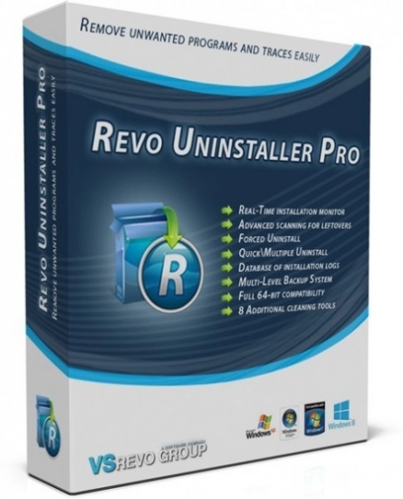 Умный деинсталлятор программ - Revo Uninstaller Pro 5.0.6 + Portable