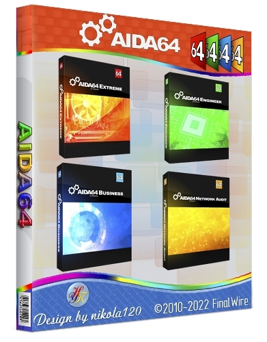 Вычисление и тестирование компонентов ПК - AIDA64 Extreme / Engineer / Business / Network Audit 6.75.6100 Final Repack (& Portable) by Litoy