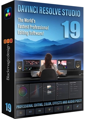 Видеоредактор Blackmagic Design DaVinci Resolve Studio 19.0.1 Build 6 RePack by KpoJIuK
