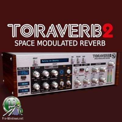 Виртуальный ревербератор - d16 Group - ToraVerb 2.0.2 VST, AAX (x86/x64) RePack by VR