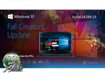 Windows 10 Insider Preview Build 16299.15 (ESD) 32/64bit