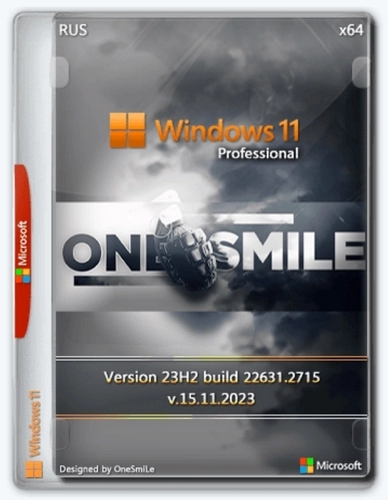 Windows 11 Pro x64 Русская by OneSmiLe 22631.2715