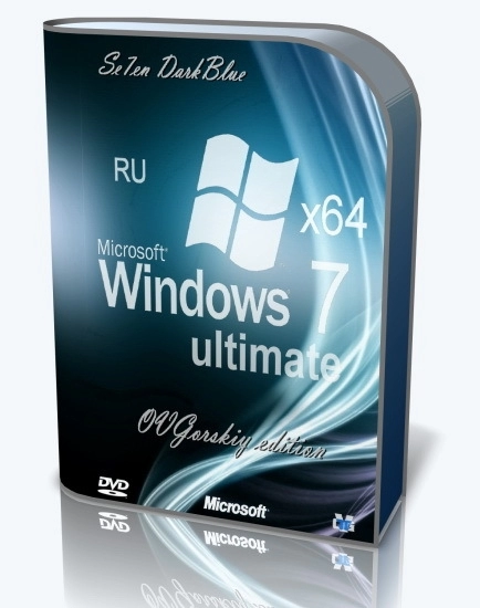 Windows 7 Ultimate Ru x64 SP1 7DB by OVGorskiy 10.2022 1DVD