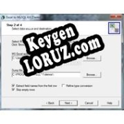 Excel to MySQL генератор серийного номера
