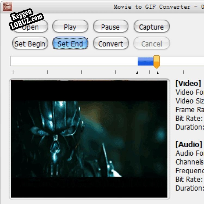 Movie to GIF Converter генератор ключей