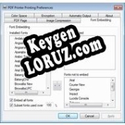 Ключ активации для PDF Printer