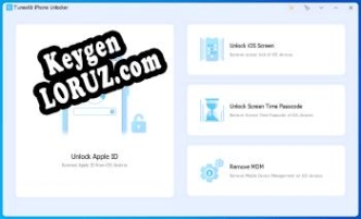 Ключ для TunesKit iPhone Unlocker