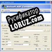 Русификатор для ASF Converter